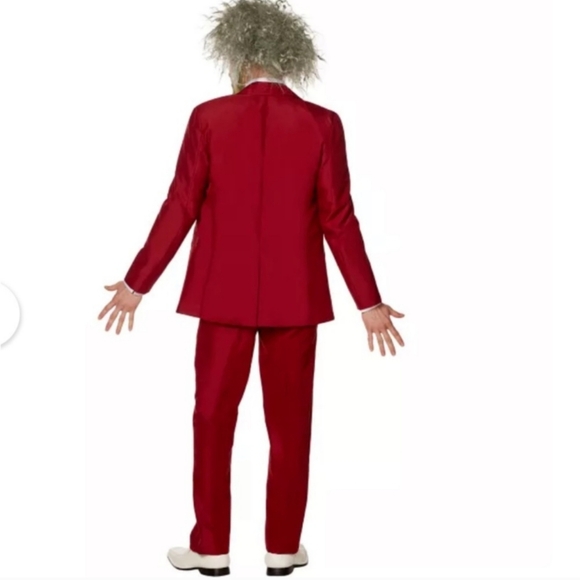 🆕 Suitmeister Beetlejuice Wedding Suit Adult Halloween Costume XL, NEW - Picture 2 of 10